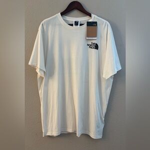NWT—The North Face Men's Box NSE White T-Shirt Size X-Large